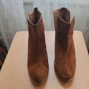 Elegant Brown Ankle Booties